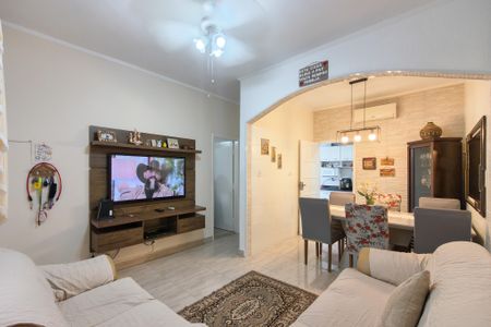 Sala de casa para alugar com 1 quarto, 59m² em Jardim Imperador, Praia Grande