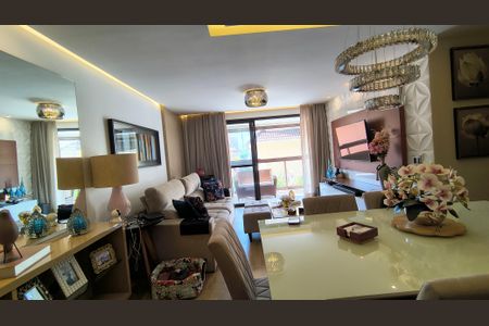 Sala de apartamento à venda com 4 quartos, 124m² em Recreio dos Bandeirantes, Rio de Janeiro