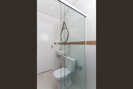 Banheiro de apartamento para alugar com 1 quarto, 40m² em Jardim Primavera, São Paulo