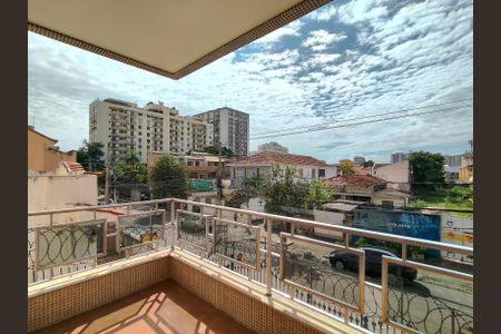 Varanda da Sala de apartamento para alugar com 2 quartos, 75m² em Riachuelo, Rio de Janeiro
