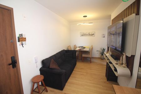 Sala de apartamento para alugar com 2 quartos, 45m² em Milionários, Belo Horizonte