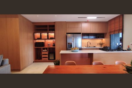 Cozinha de apartamento para alugar com 3 quartos, 105m² em Jardim das Acacias, São Paulo