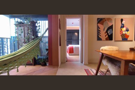 Sala de apartamento para alugar com 3 quartos, 105m² em Jardim das Acacias, São Paulo