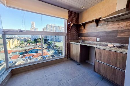 Varanda  de apartamento para alugar com 2 quartos, 76m² em Campestre, Santo André