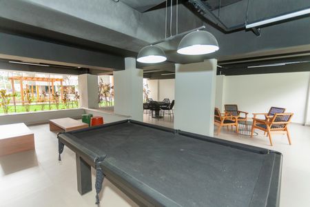 Apartamento à venda com 34m², 2 quartos e sem vagaSalão de jogos
