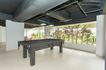 Apartamento à venda com 34m², 2 quartos e sem vagaSalão de jogos