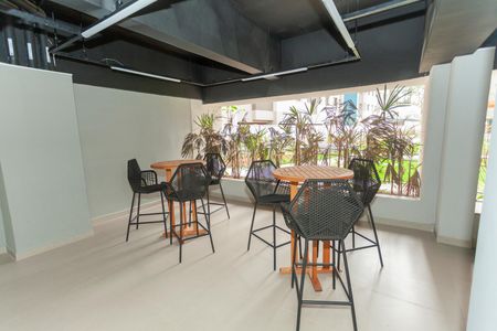 Apartamento à venda com 34m², 2 quartos e sem vagaSalão de jogos