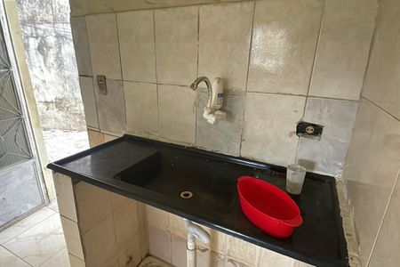 Cozinha de casa para alugar com 1 quarto, 60m² em Vila Amelia, Duque de Caxias