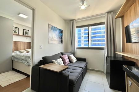Sala de apartamento para alugar com 1 quarto, 24m² em Vila Clementino, São Paulo