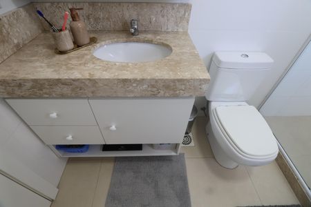 Apartamento à venda com 120m², 3 quartos e 1 vagaBanheiro suíte 