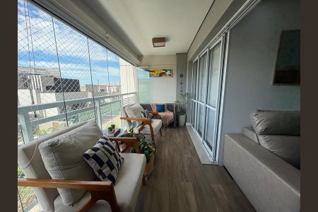 Apartamento à venda com 90m², 3 quartos e 2 vagasVaranda