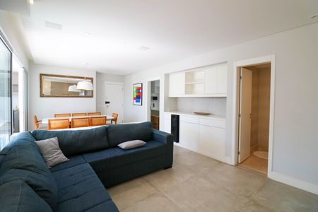 Sala de apartamento à venda com 3 quartos, 116m² em Jardim das Acacias, São Paulo