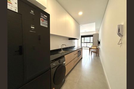Apartamento para alugar com 35m², 1 quarto e 1 vaga