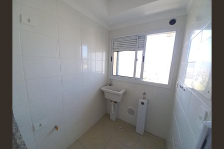 Área de Serviço de apartamento para alugar com 2 quartos, 46m² em Parque Sao Vicente, São Vicente