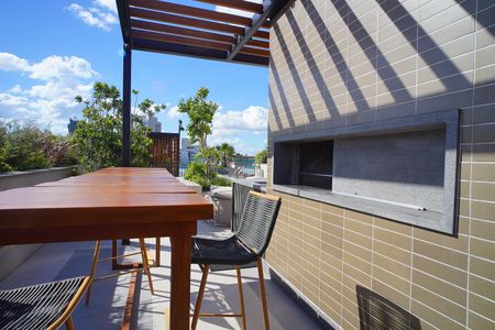 Studio para alugar com 25m², 1 quarto e 1 vagaÁrea comum - Churrasqueira