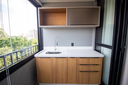 Varanda da Sala de apartamento para alugar com 2 quartos, 69m² em Parque Campolim, Sorocaba