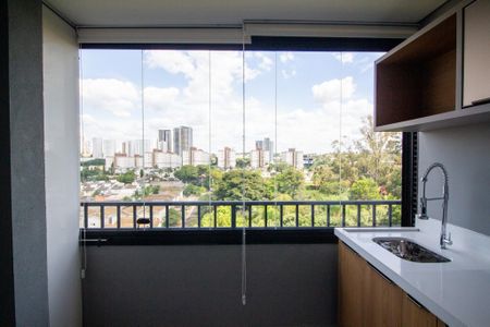 Varanda da Sala de apartamento para alugar com 2 quartos, 69m² em Parque Campolim, Sorocaba