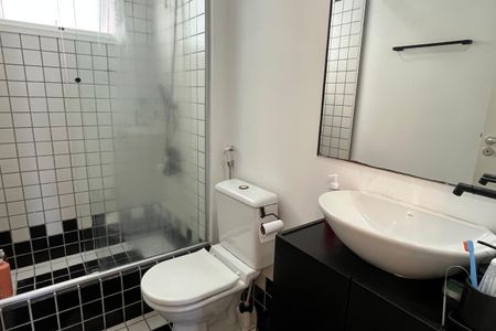 Apartamento para alugar com 70m², 1 quarto e 1 vagaBanheiro da Suíte