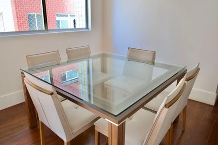 Apartamento para alugar com 130m², 4 quartos e 2 vagasSala - Mesa