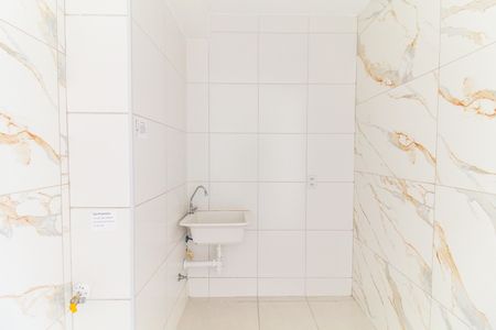 Área de serviço de apartamento para alugar com 2 quartos, 35m² em Vila Norma, São Paulo