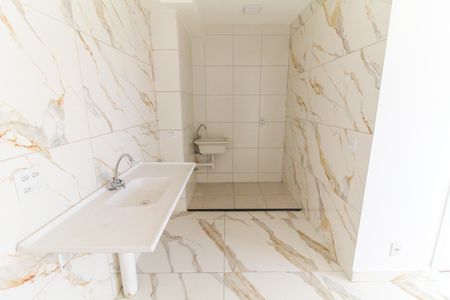 Cozinha de apartamento para alugar com 2 quartos, 35m² em Vila Norma, São Paulo