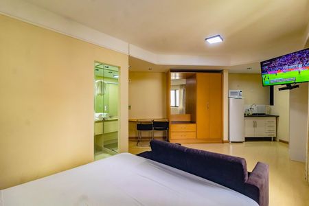 Studio à venda com 30m², 1 quarto e 1 vaga