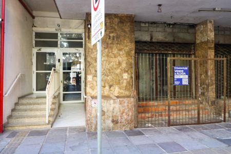 Apartamento para alugar com 35m², 1 quarto e sem vaga Apartamento para alugar com 35m², 1 quarto e sem vagaFachada e portaria