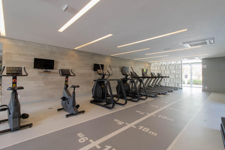 Apartamento para alugar com 93m², 3 quartos e 2 vagasArea Comum - Academia