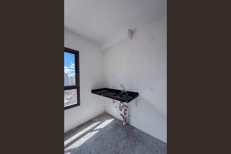 Cozinha de kitnet/studio à venda com 1 quarto, 24m² em Vergueiro, São Paulo