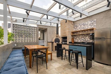 Apartamento à venda com 127m², 3 quartos e 2 vagasChurrasqueira