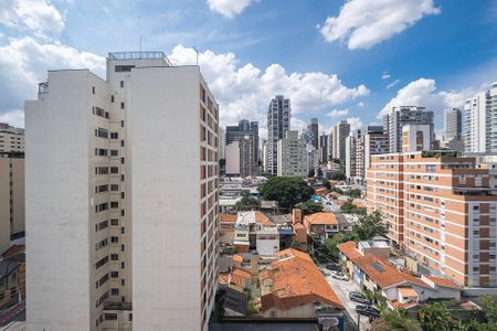 Vista da Sala de apartamento à venda com 3 quartos, 127m² em Pinheiros, São Paulo