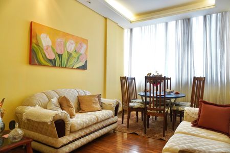 Sala  de apartamento à venda com 3 quartos, 119m² em Barro Preto, Belo Horizonte