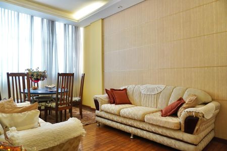 Sala  de apartamento à venda com 3 quartos, 119m² em Barro Preto, Belo Horizonte