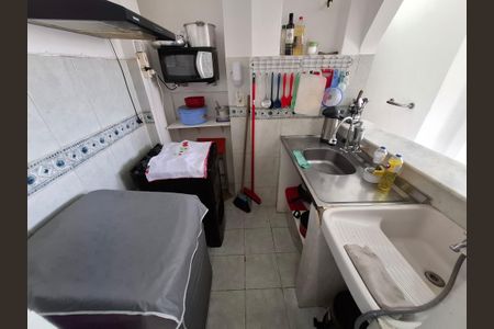 Área de serviço  de apartamento à venda com 1 quarto, 33m² em Centro, Rio de Janeiro