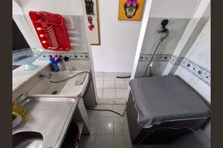 Área de serviço  de apartamento à venda com 1 quarto, 33m² em Centro, Rio de Janeiro