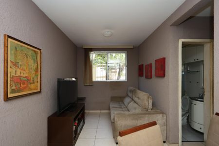 sala  de apartamento à venda com 2 quartos, 44m² em Paraisópolis, São Paulo