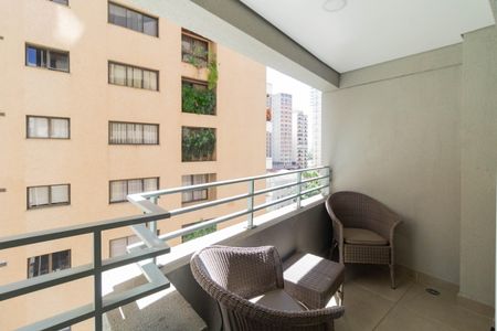 Studio à venda com 25m², 1 quarto e sem vagaVaranda