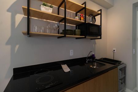 Studio à venda com 25m², 1 quarto e sem vagaCozinha