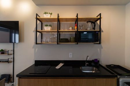 Studio à venda com 25m², 1 quarto e sem vagaCozinha