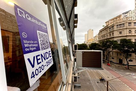 Studio à venda com 37m², 1 quarto e sem vaga