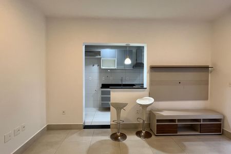 Sala de apartamento para alugar com 1 quarto, 57m² em Aparecida, Santos