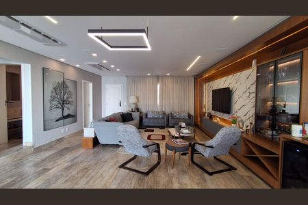 Sala de casa à venda com 4 quartos, 206m² em Jardim Sao Caetano, São Caetano do Sul