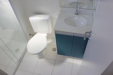 Apartamento para alugar com 58m², 2 quartos e 1 vagaBanheiro da Suíte 