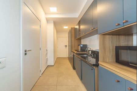 Studio à venda com 25m², 1 quarto e sem vagaCozinha
