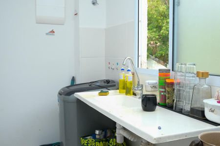 Cozinha de apartamento para alugar com 2 quartos, 48m² em Jardim Alvorada, Nova Iguaçu