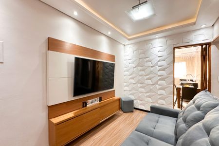 Sala de apartamento à venda com 2 quartos, 52m² em Vl Galvão Bueno, São Bernardo do Campo