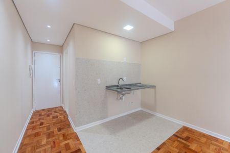Studio à venda com 37m², 1 quarto e sem vagaCozinha