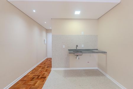 Studio à venda com 37m², 1 quarto e sem vagaCozinha