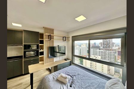 Studio à venda com 21m², 1 quarto e sem vagaSala/Quarto