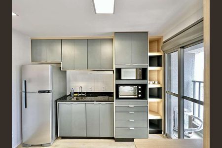 Studio à venda com 21m², 1 quarto e sem vagaCozinha